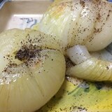 新玉ねぎの簡単蒸し物